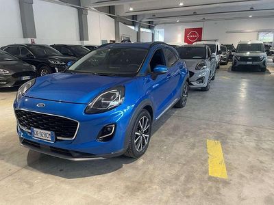 Usata Ford Puma Titanium S 125 CV (91 kW) 2022 Desert island blue SUV