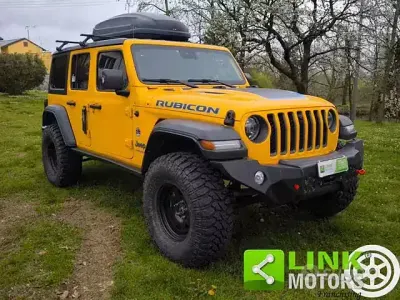 Usata Jeep Wrangler Unlimited Rubicon 272 CV (200 kW) 2021 Giallo SUV
