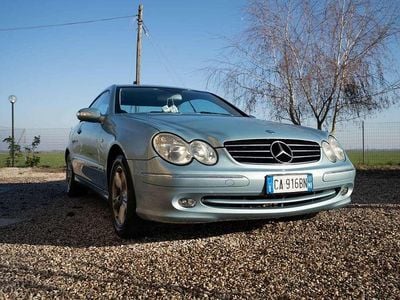 Usata Mercedes CLK240 Avantgarde 170 CV (125 kW) 2002 Blu/azzurro Coupé