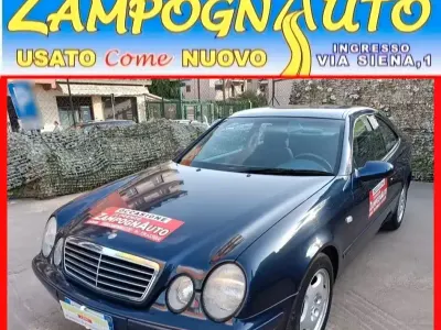 Usata Mercedes CLK200 Elegance 192 CV (141 kW) 1999 Blu Coupé