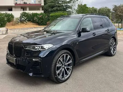Usata BMW X7 M Sport 265 CV (194 kW) 2021 Carbon schwarz SUV