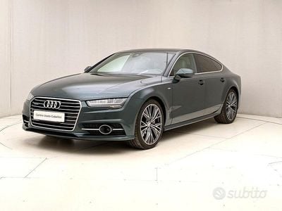 Usata Audi A7 Business Plus 272 CV (200 kW) 2017 Verde Utilitaria
