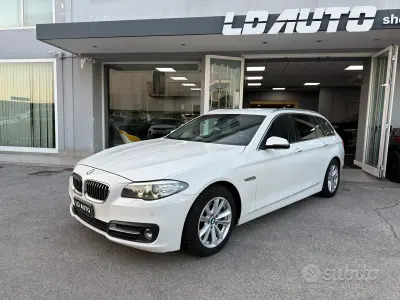 Usata BMW 520 Efficient Dynamics 190 CV (139 kW) 2015 Bianco Station wagon