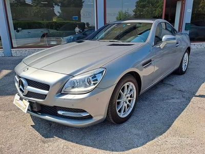Usata Mercedes SLK200 Premium 184 CV (135 kW) 2013 Grigio Cabrio