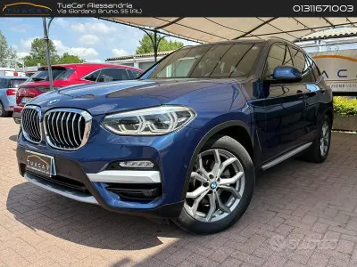 Usata BMW X3 xLine 190 CV (139 kW) 2018 Blu SUV