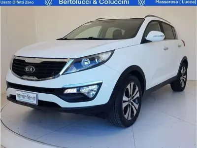 Usata Kia Sportage Active 116 CV (85 kW) 2013 Bianco pastello SUV