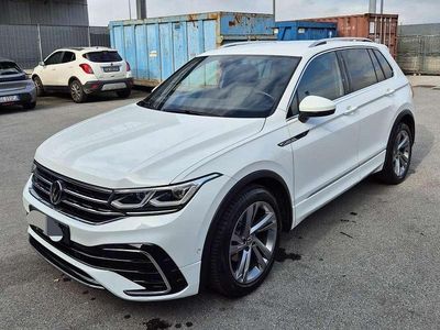 Usata VW Tiguan R-line 150 CV (110 kW) 2022 Bianco SUV