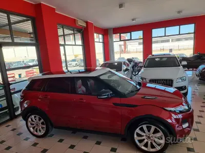 Usata Land Rover Range Rover evoque Prestige 190 CV (139 kW) 2012 Rosso SUV