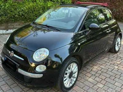 Occasion Fiat 500 69 PK (50 kW) 2015 Zwart Cabriolet