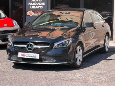 Usata Mercedes CLA200 Shooting Brake 136 CV (100 kW) 2018 Nero Station wagon
