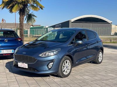 Usata Ford Fiesta Titanium 125 CV (91 kW) 2021 Blu Utilitaria