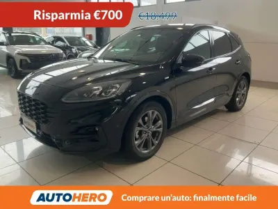 Käytetty Ford Kuga ST-Line X 120 HP (88 kW) 2021 Musta Katumaasturi