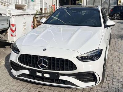 Usata Mercedes C43 AMG Premium 408 CV (300 kW) 2023 Bianco Station wagon