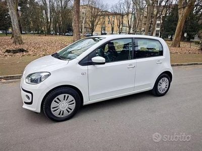 Usata VW up! 60 CV (44 kW) 2015 Bianco Utilitaria