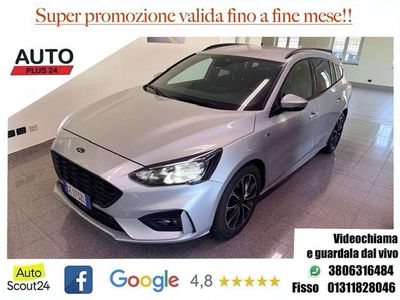 Usata Ford Focus ST-Line 125 CV (91 kW) 2021 Argento Station wagon