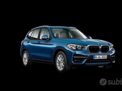 Usata BMW X3 Advantage 190 CV (139 kW) 2020 Blu SUV