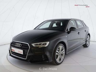 Usata Audi A3 Sportback Admired 116 CV (85 kW) 2020 Nero Utilitaria