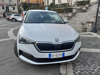 Usata Skoda Scala 90 CV (66 kW) 2022 Bianco Utilitaria