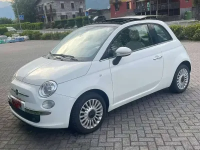 Usata Fiat 500 Pop 75 CV (55 kW) 2010 Bianco Utilitaria