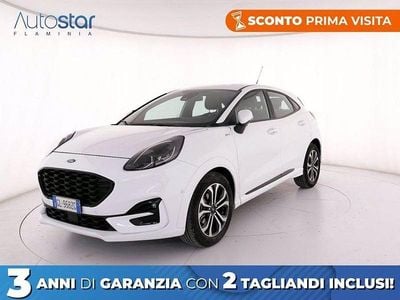 Usata Ford Puma ST-Line 125 CV (91 kW) 2022 Bianco SUV