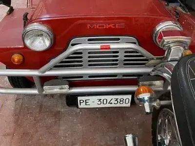 Usata Austin Mini 58 CV (42 kW) 1989 Rosso Cabrio