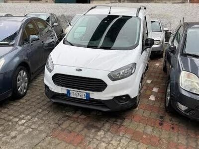 Usata Ford Transit 74 CV (54 kW) 2018 Bianco Furgone