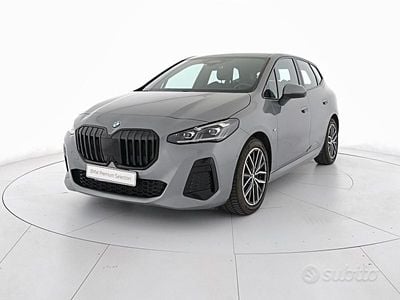 Usata BMW 218 Active Tourer M Sport 150 CV (110 kW) 2022 Grigio Monovolume