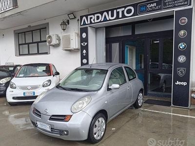 Usata Nissan Micra Acenta 80 CV (58 kW) 2003 Grigio Utilitaria