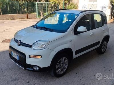 Usata Fiat Panda 4x4 S 75 CV (55 kW) 2013 Bianco Utilitaria