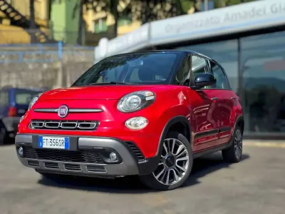 Usata Fiat 500L Cross 95 CV (69 kW) 2019 Rosso Monovolume
