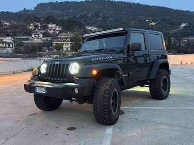 Usata Jeep Wrangler Rubicon 177 CV (130 kW) 2010 Nero SUV