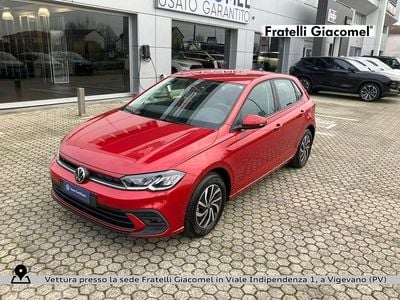 Usata VW Polo Life 95 CV (69 kW) 2023 Rosso Utilitaria