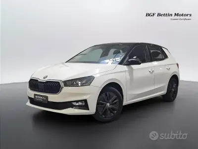 Usata Skoda Fabia Style 110 CV (80 kW) 2021 Bianco Berlina