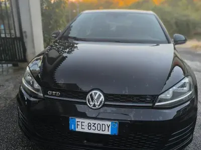 Usata VW Golf VII GTD 184 CV (135 kW) 2016 Nero Berlina