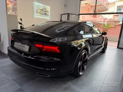 Usata Audi A7 S-Line 320 CV (235 kW) 2016 Nero Utilitaria