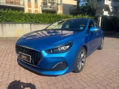 Usata Hyundai i30 Style 140 CV (102 kW) 2017 Blu/azzurro Berlina