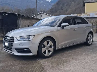 Usata Audi A3 Ambition 150 CV (110 kW) 2013 Argento Berlina