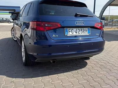 Usata Audi A3 Ambition 110 CV (80 kW) 2016 Blu Berlina