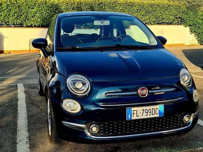 Usata Fiat 500 Lounge 69 CV (50 kW) 2017 Blu/azzurro Utilitaria