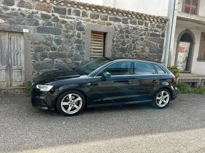 Usata Audi A3 S-Line 184 CV (135 kW) 2016 Nero Berlina