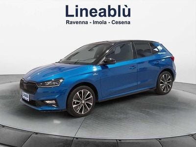 Usata Skoda Fabia Monte Carlo 110 CV (80 kW) 2023 Blu/azzurro Utilitaria
