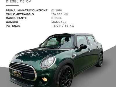 Usata Mini Cooper D Clubman 116 CV (85 kW) 2018 Verde Station wagon