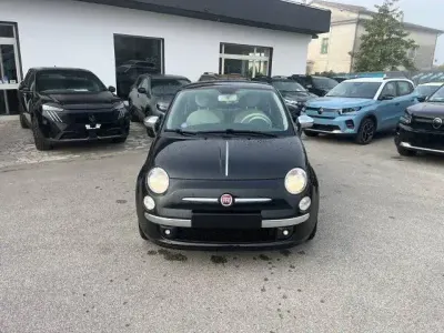 Usata Fiat 500 Lounge 69 CV (50 kW) 2015 Nero Utilitaria