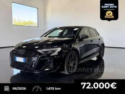 Nuova Audi RS3 Ambiente 400 CV (294 kW) 2026 Nero Berlina