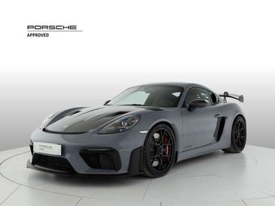 Usata Porsche Cayman GT4 500 CV (367 kW) 2024 Grigio artico Coupé