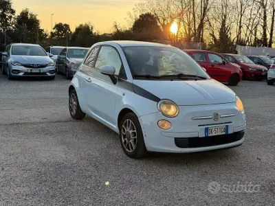 Gebraucht Fiat 500 Pop 69 PS (50 kW) 2008 Blau Limousine