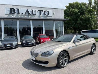 Usata BMW 650 Cabriolet 407 CV (299 kW) 2011 Bronzo Cabrio