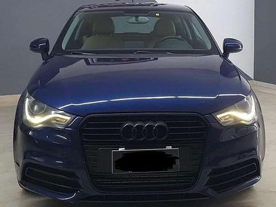 Usata Audi A1 Ambition 105 CV (77 kW) 2011 Blu/azzurro Utilitaria