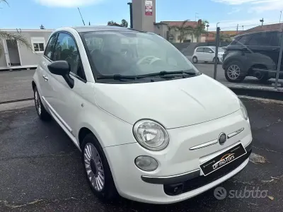 Usata Fiat 500 Lounge 69 CV (50 kW) 2014 Bianco Berlina