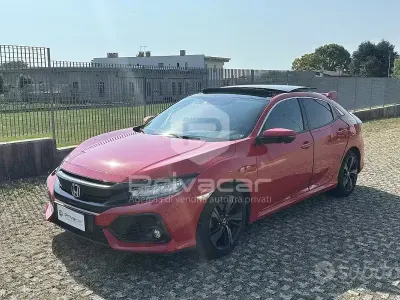 Usata Honda Civic Executive 120 CV (88 kW) 2018 Rosso Utilitaria